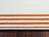 Rizzy Home Glendale GD5904 Orange/Burgundy Stripe Area Rug