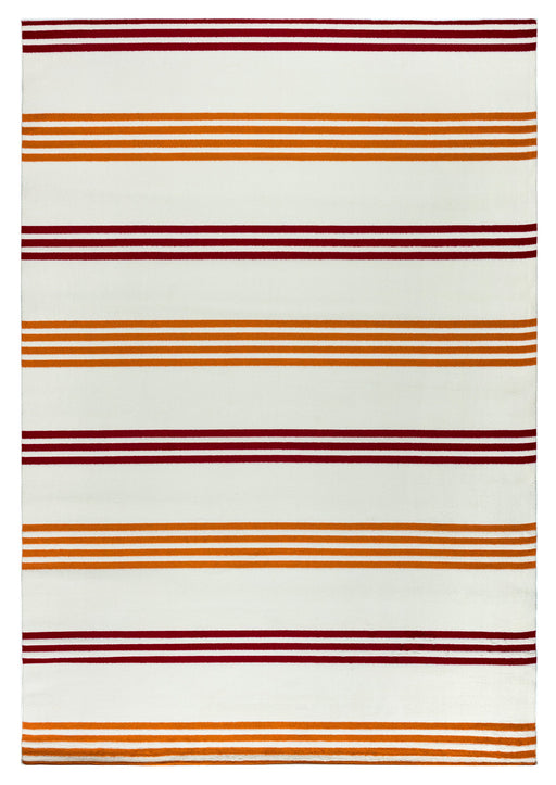 Rizzy Home Glendale GD5904 Orange/Burgundy Stripe Area Rug