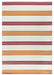 Rizzy Home Glendale GD5904 Orange/Burgundy Stripe Area Rug