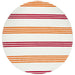 Rizzy Home Glendale GD5904 Orange/Burgundy Stripe Area Rug