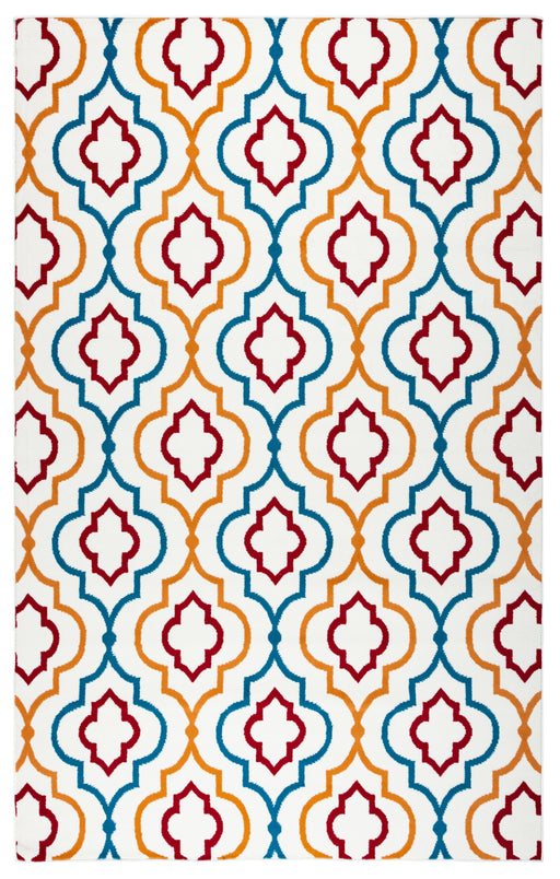 Rizzy Home Glendale GD5947 Multi-Colored Trellis Area Rug