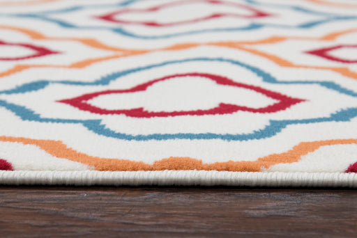 Rizzy Home Glendale GD5947 Multi-Colored Trellis Area Rug