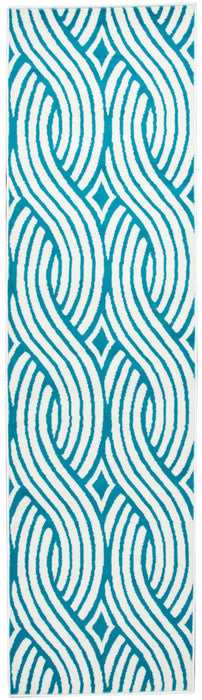 Rizzy Home Glendale GD5950 Aqua/Blue Weave Area Rug