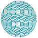Rizzy Home Glendale GD5950 Aqua/Blue Weave Area Rug