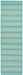 Rizzy Home Glendale GD7003 Blue/Aqua Stripe Area Rug