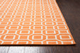 Rizzy Home Glendale GD7005 Orange Geometric Area Rug