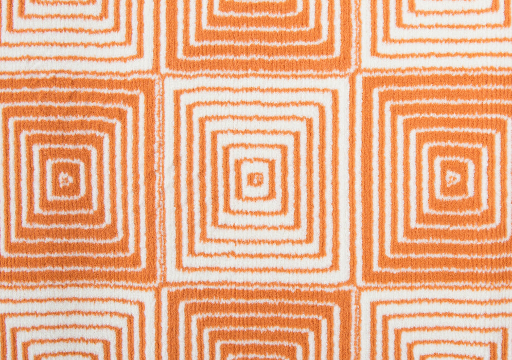 Rizzy Home Glendale GD7007 Orange Geometric Area Rug