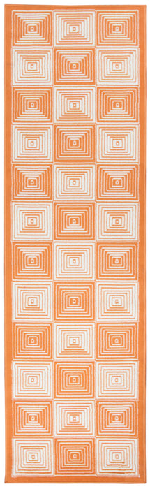 Rizzy Home Glendale GD7007 Orange Geometric Area Rug