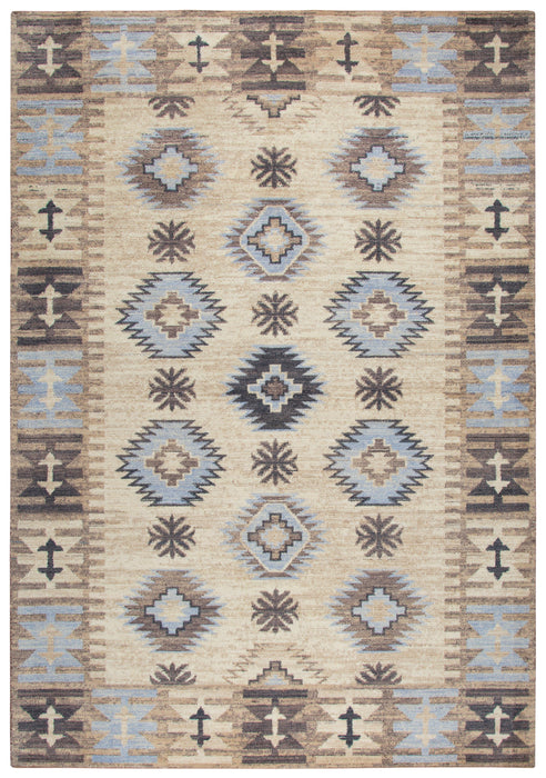 Rizzy Home Gossamer GS6185 Beige Motif Area Rug