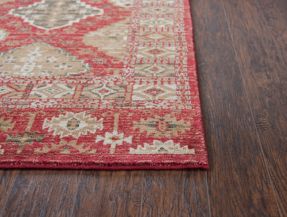 Rizzy Home Gossamer GS6784 Red Motif Area Rug