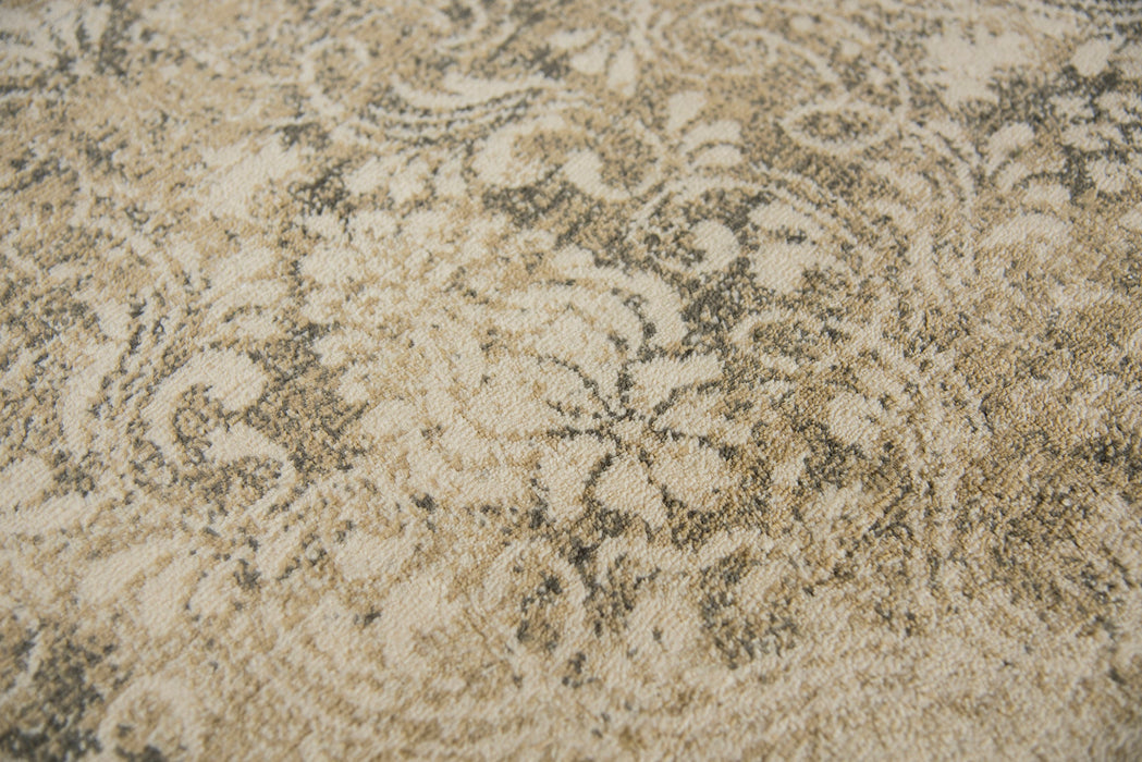 Rizzy Home Gossamer GS6800 Beige Damask Area Rug