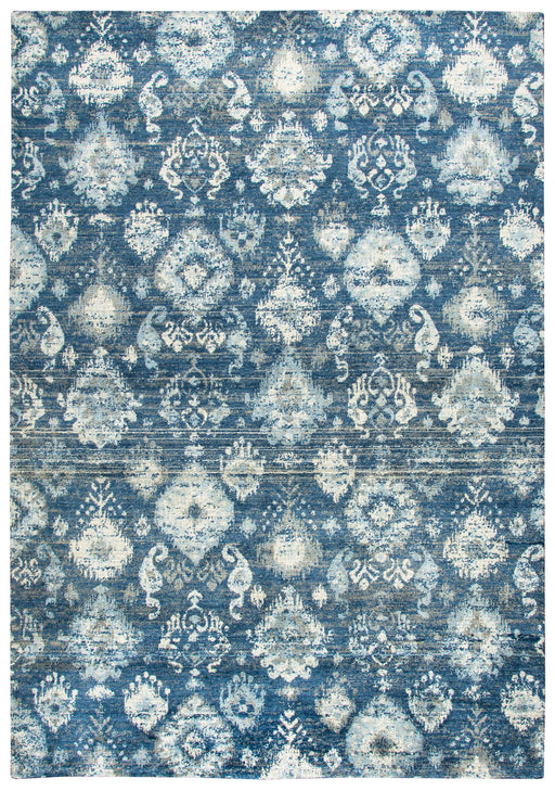 Rizzy Home Gossamer GS6827 Blue Motif Ikat Area Rug