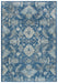 Rizzy Home Gossamer GS7226 Blue Motif Area Rug