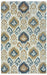 Rizzy Home Gillespie Avenue GV8628 Ivory Ikat Area Rug