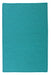 Colonial Mills Simply Home Solid H049 Turquoise Indoor/Outdoor Area Rug