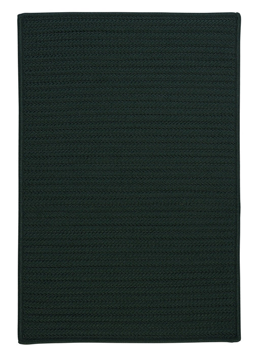 Colonial Mills Simply Home Solid H109 Dark Green Indoor/Outdoor Area Rug