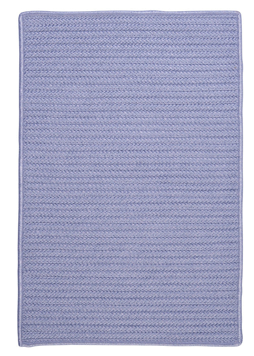 Colonial Mills Simply Home Solid H533 Amethyst Indoor/Outdoor Area Rug