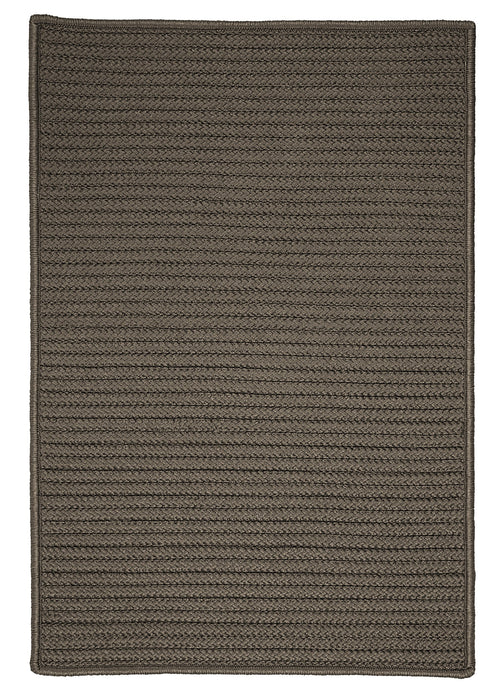 Colonial Mills Simply Home Solid H661 Gray Indoor/Outdoor Area Rug