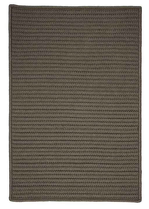 Colonial Mills Simply Home Solid H661 Gray Indoor/Outdoor Area Rug