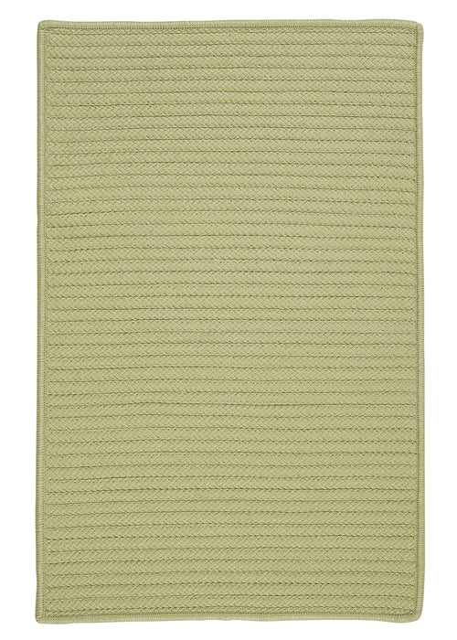Colonial Mills Simply Home Solid H834 Celery Indoor/Outdoor Area Rug