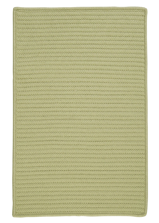 Colonial Mills Simply Home Solid H834 Celery Indoor/Outdoor Area Rug