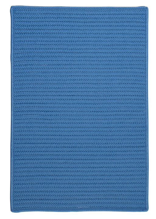 Colonial Mills Simply Home Solid H870 Blue Ice Indoor/Outdoor Area Rug