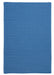Colonial Mills Simply Home Solid H870 Blue Ice Indoor/Outdoor Area Rug