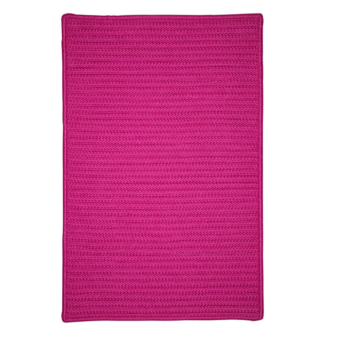 Colonial Mills Simply Home Solid H930 Magenta Indoor/Outdoor Area Rug