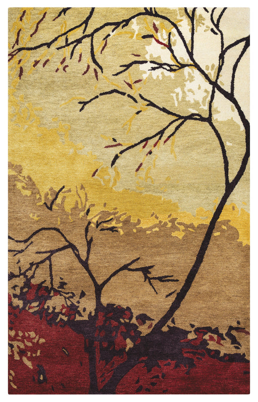 Rizzy Home Highland HD3029 Multi-Colored Nature Area Rug