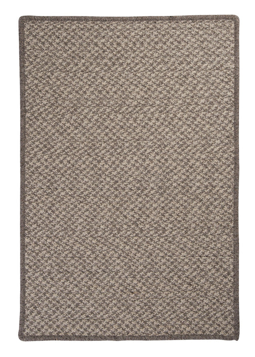 Colonial Mills Natural Wool Houndstooth HD32 Latte Modern Area Rug