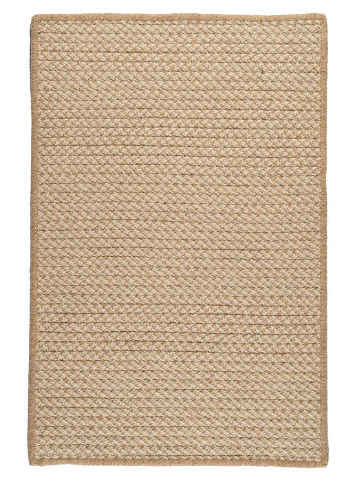 Colonial Mills Natural Wool Houndstooth HD33 Tea Modern Area Rug