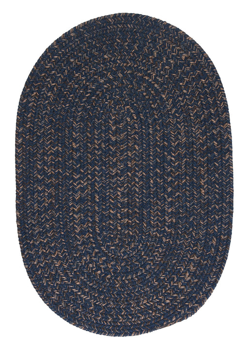 Colonial Mills Hayward HY59 Navy Traditional Area Rug