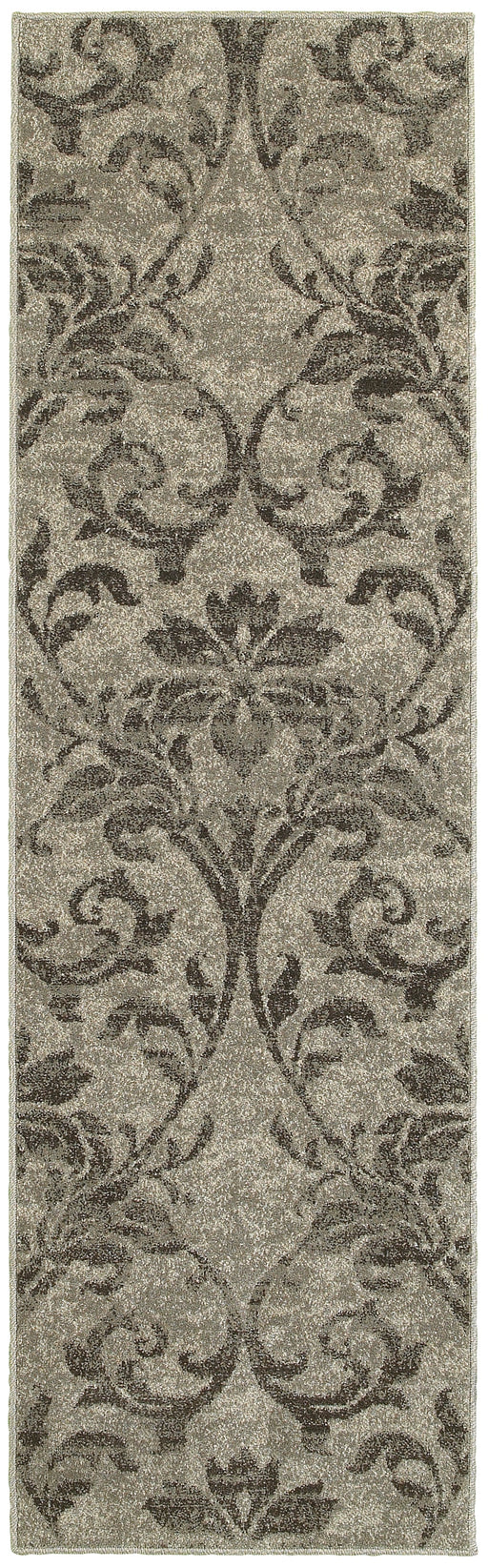 Oriental Weavers Highlands Grey/Ivory Botanical 6609C Area Rug