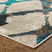 Oriental Weavers Highlands Grey/Blue Lattice 6613A Area Rug