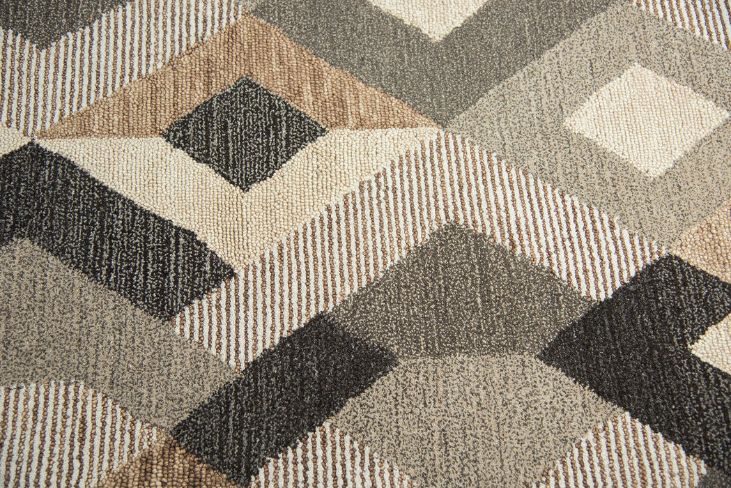 Rizzy Home Idyllic ID926A Natural Geometric Area Rug