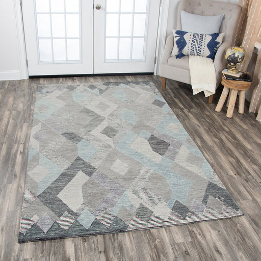 Rizzy Home Idyllic ID927A Natural Geometric Area Rug
