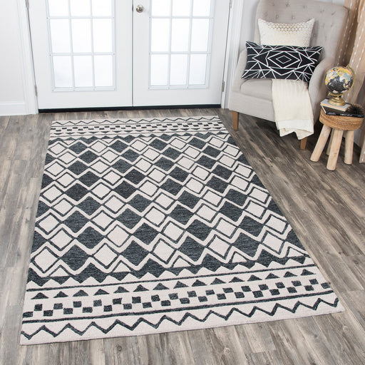 Rizzy Home Idyllic ID965A Natural Geometric Area Rug