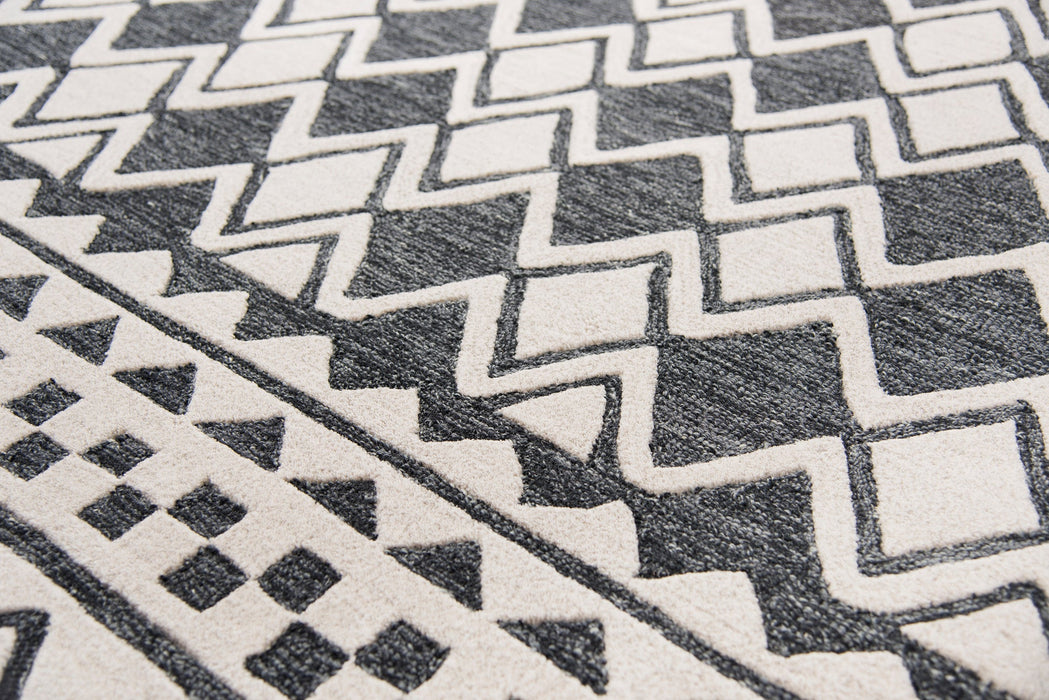 Rizzy Home Idyllic ID965A Natural Geometric Area Rug