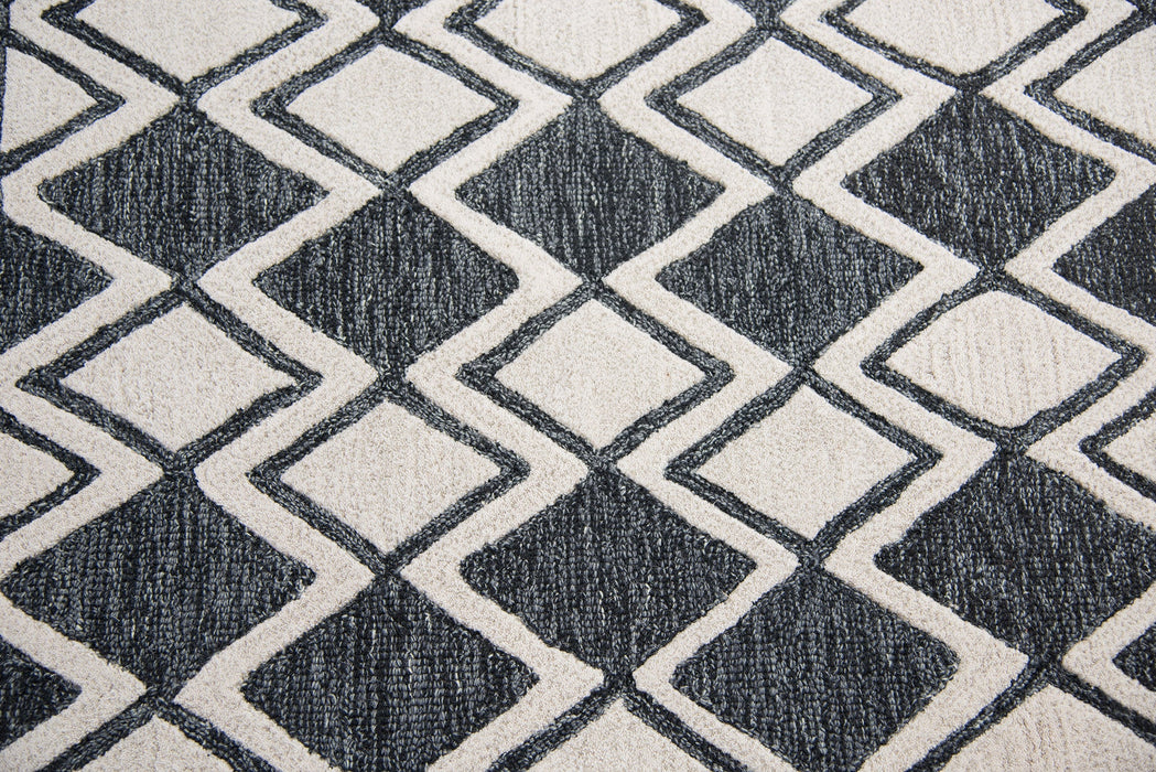 Rizzy Home Idyllic ID965A Natural Geometric Area Rug