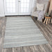 Rizzy Home Idyllic ID968A Gray Lines Area Rug
