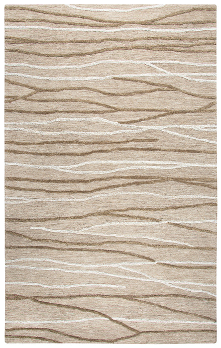 Rizzy Home Idyllic ID969A Natural Lines Area Rug