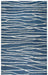 Rizzy Home Idyllic ID970A Navy Lines Area Rug