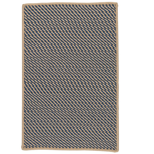 Colonial Mills Point Prim IM53 Blue Indoor/Outdoor Area Rug