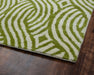 Rizzy Home Julian Pointe JP8866 Green Weave Area Rug