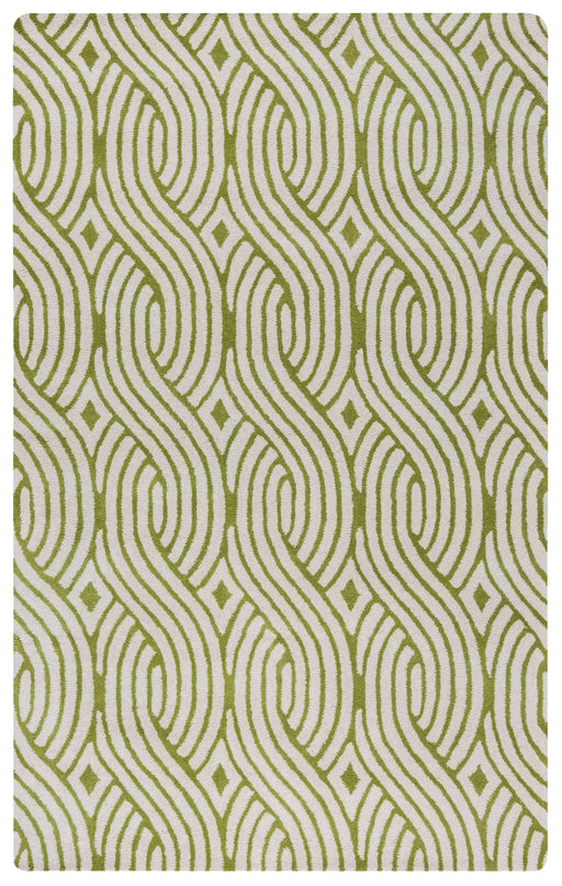 Rizzy Home Julian Pointe JP8866 Green Weave Area Rug