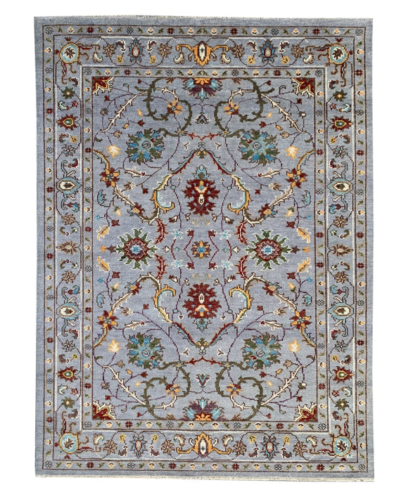 EORC Gray Hand Knotted Wool Bidjar Collection Rug