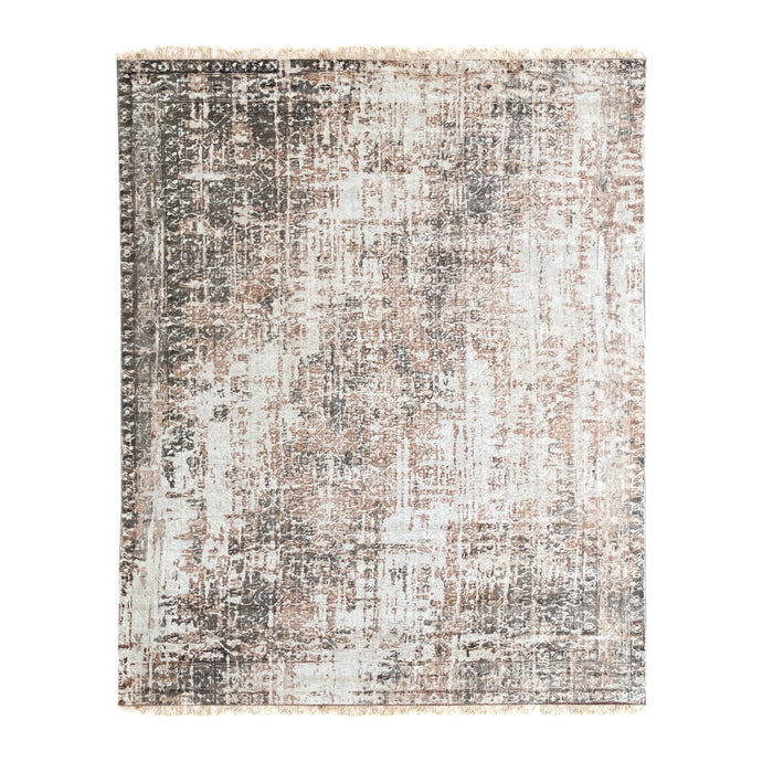 EORC Copper Hand Knotted Wool Rug