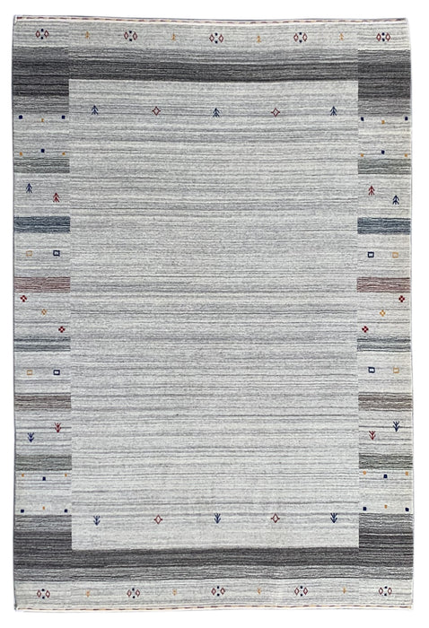 EORC Multi Handmade Wool Gabbeh Rug