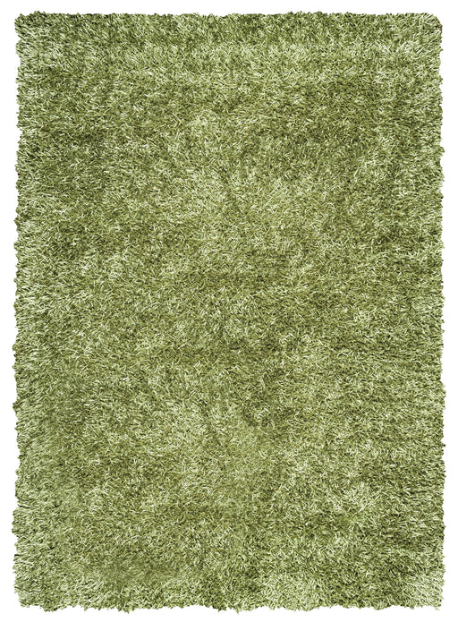 Rizzy Home Kempton KM1508 Green Solid Area Rug