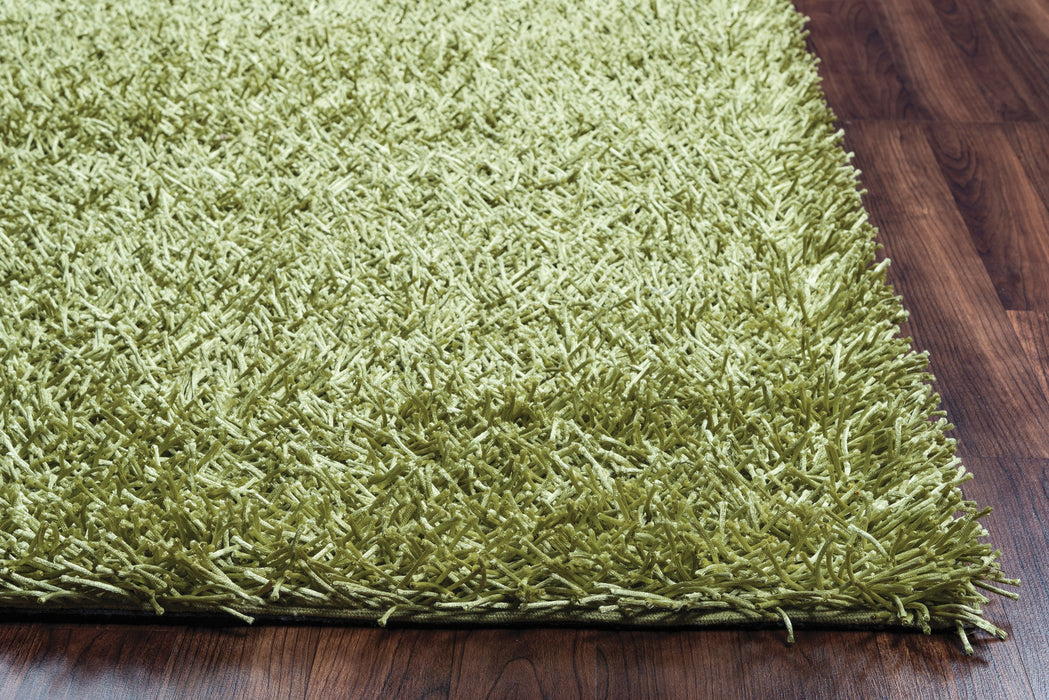 Rizzy Home Kempton KM1508 Green Solid Area Rug